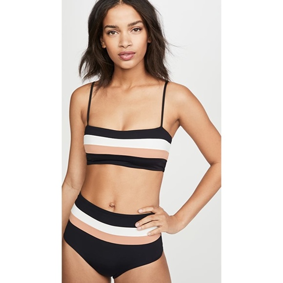 l*space Other - 𝅺L*Space Rebel Stripe Bikini Top